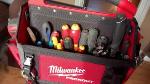 Milwaukee 20 in. Packout Tote Heavy Duty Tool Bag Storage Pockets Shoulder Strap