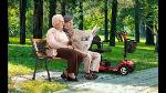 2023 4-wheel Electric Mobility Scooter For Seniors, Portable, Collapsible Travel